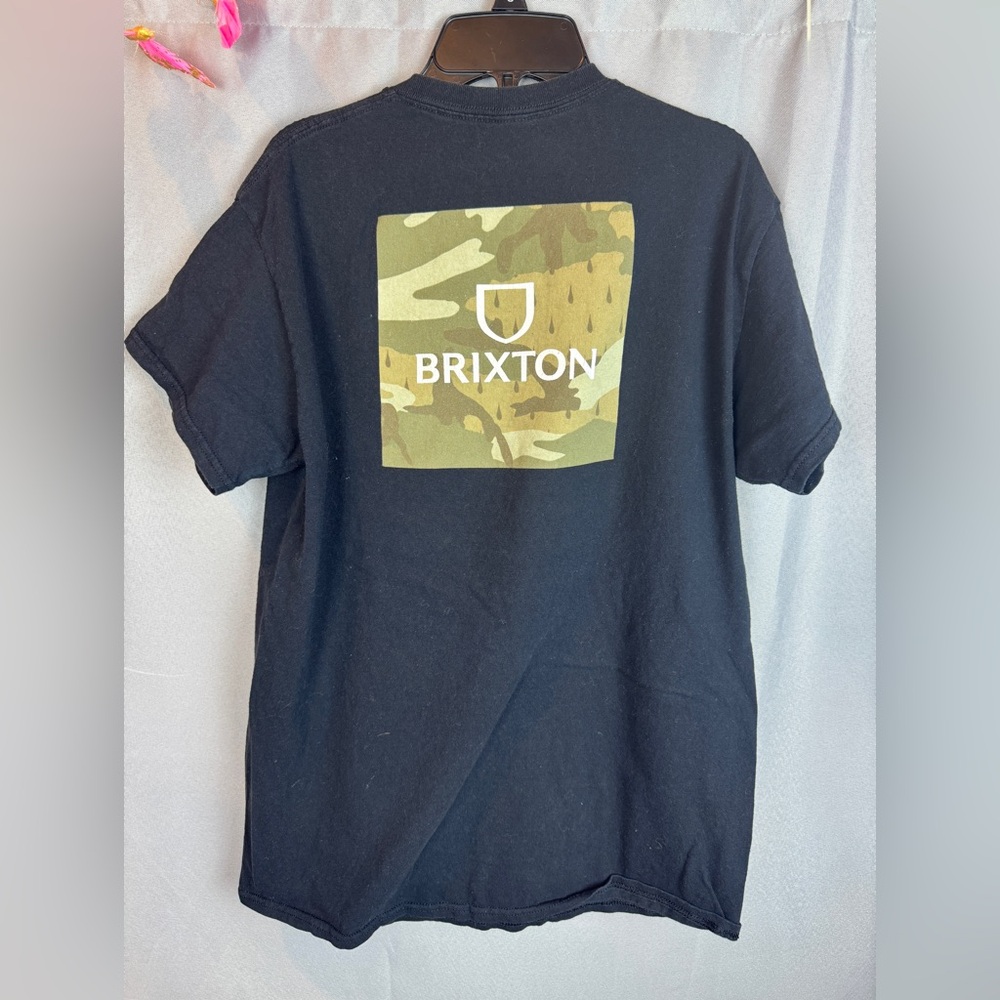 Men’s Brixton Graphic T-Shirt- Sz Medium - Picture 2 of 4